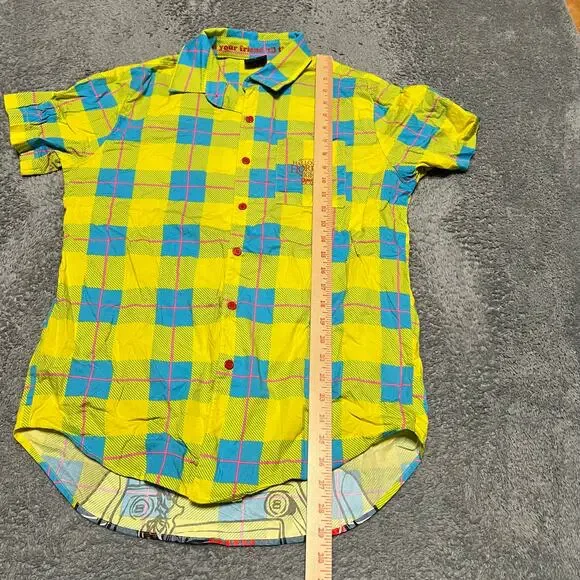 2023 Universal Studios Halloween Horror Nights Chucky Button Up Shirt Medium - Picture 5 of 8